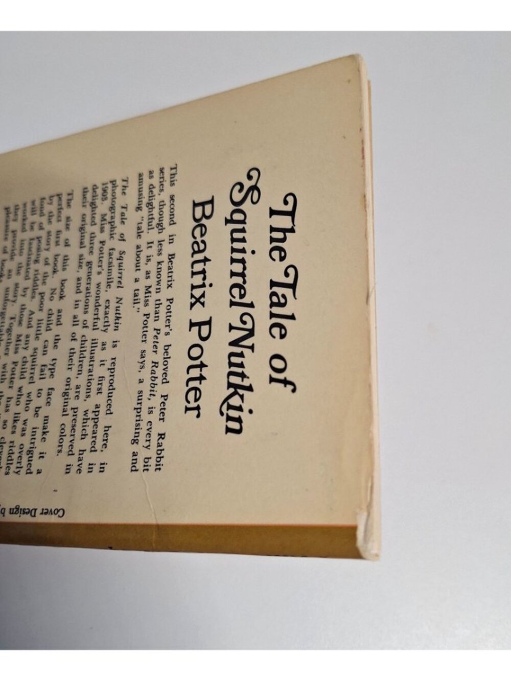 The Tale Of Squirrel Nutkin Beatrix Potter Vintage 1970s Dover Paperback - Picture 4 of 9